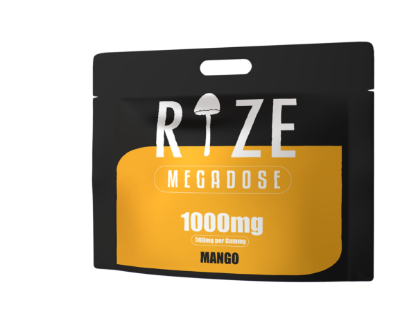 Rize - 2pc 1000mg Mango Gummies
